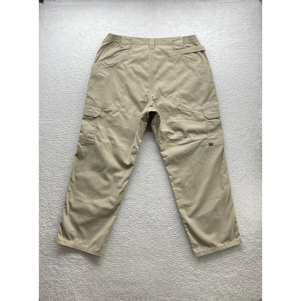 5.11 Tactical Taclite Pro Cargo Pants Mens 40x30.5 (Tag 40x32) Ripstop Khaki